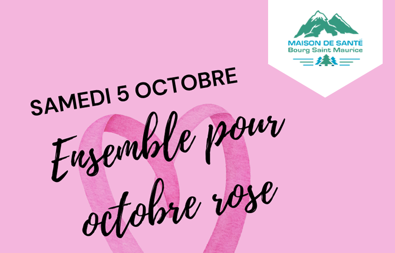 Ensemble pour octobre rose