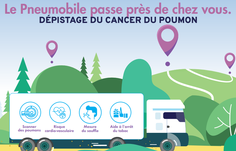 Pneumobile : dépisatage du cancer du poumon
