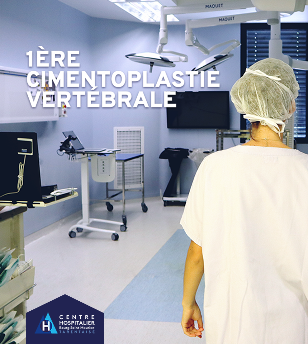 Cimentoplastie vertébrale au CHBSM