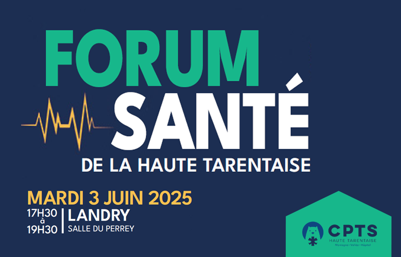 Forum Santé de la CPTS Haute Tarentaise